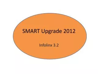SMART Upgrade 2012