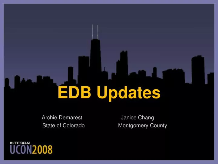 edb updates