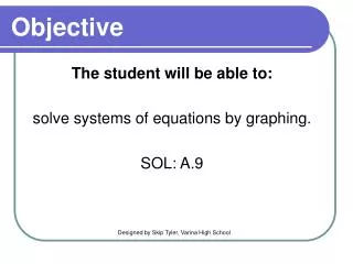 objective