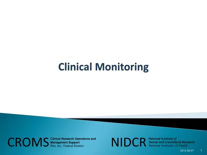 clinical monitoring