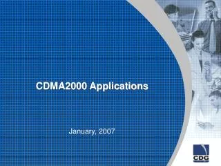 CDMA2000 Applications