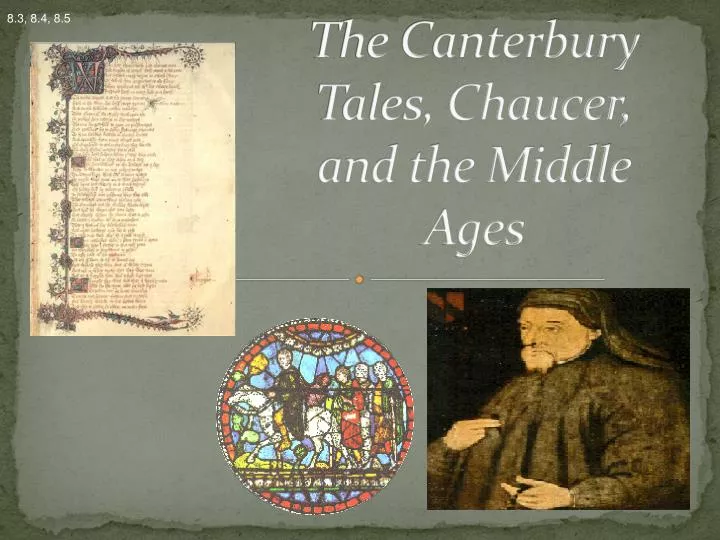 the canterbury tales chaucer and the middle ages