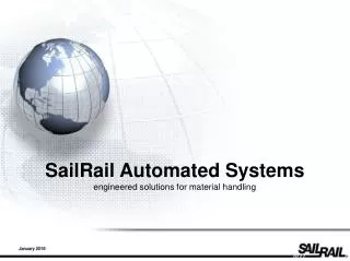 SailRail Automated Systems engineered solutions for material handling