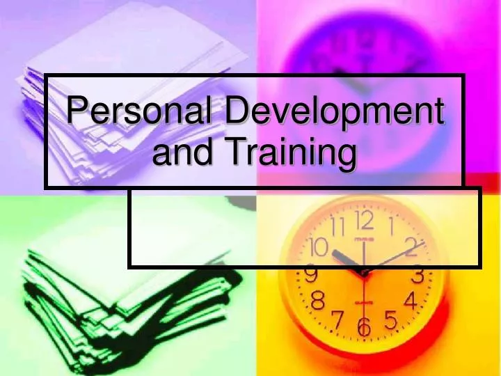 personal development and training
