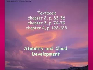 Textbook chapter 2, p. 33-36 chapter 3, p. 74-79 chapter 4, p. 122-123