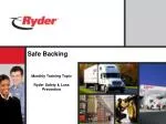 Safe Backing - slide 1