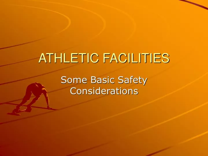 athletic facilities