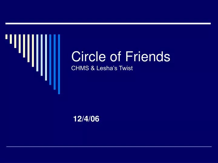 circle of friends chms lesha s twist