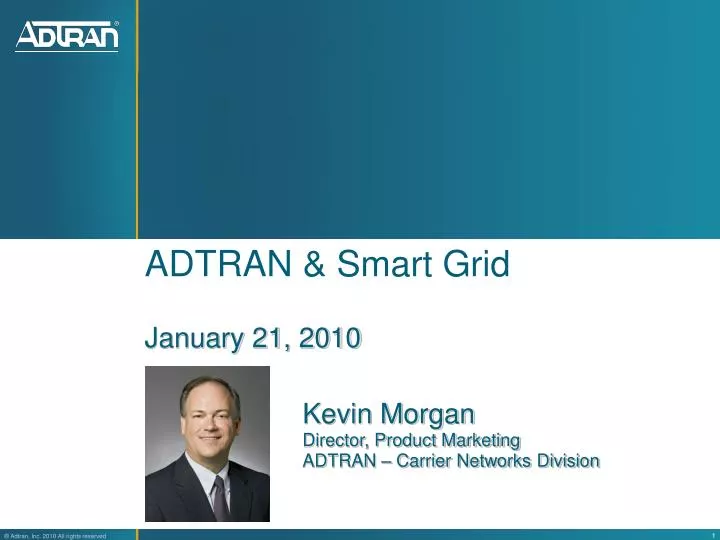 adtran smart grid