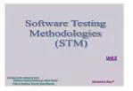 Software Testing Methodologies (STM) - slide 1