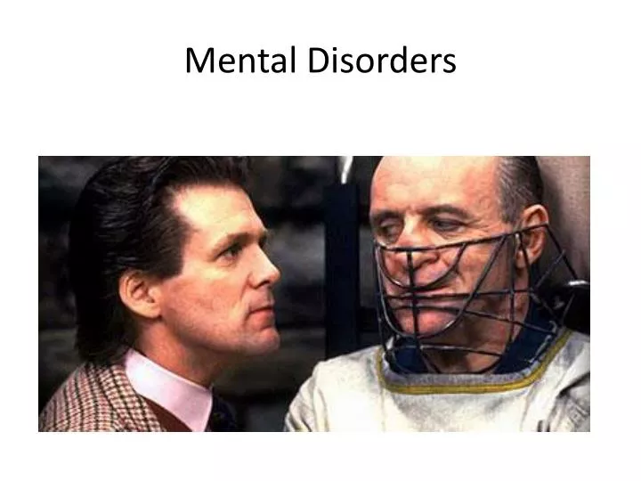 mental disorders