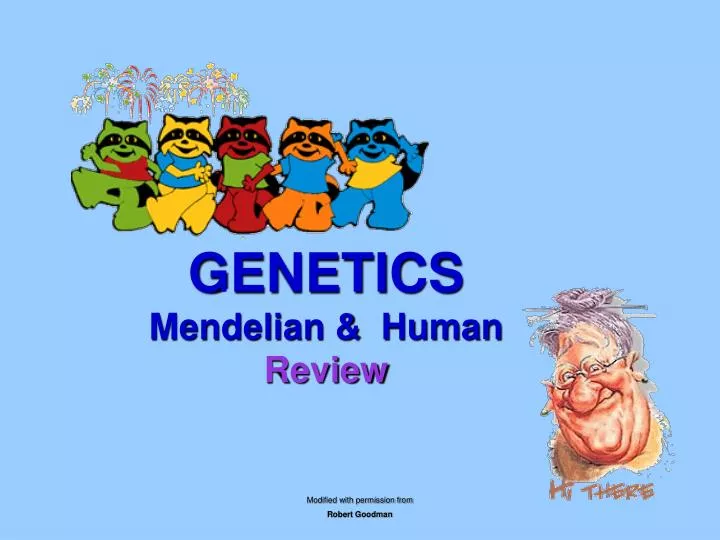 genetics mendelian human review