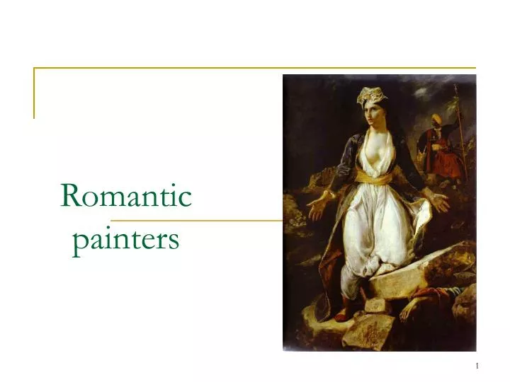romantic painters
