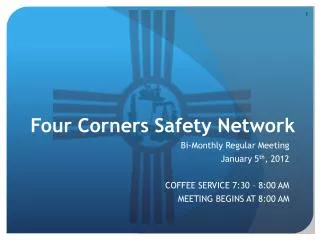 Four Corners Safety Network