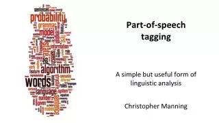 Part-of-speech tagging