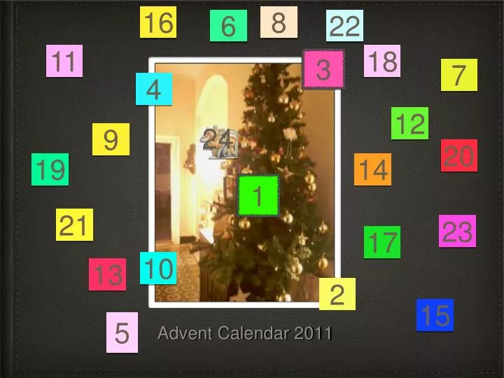 advent calendar 2011