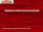 TRADICIONALNA SKANDINAVSKA ZAŠTITA DRVA - slide 1