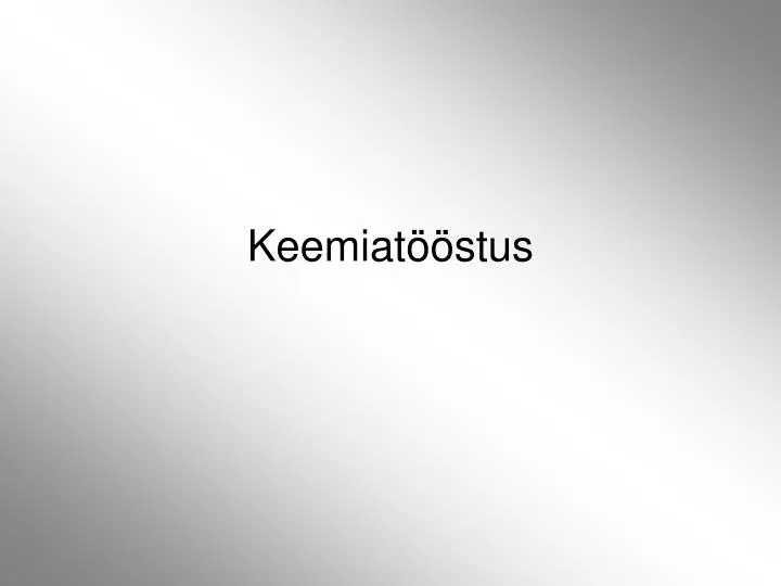 keemiat stus