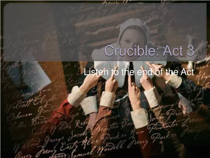 crucible act 3