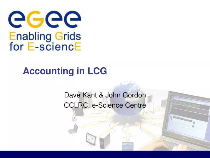 accounting in lcg