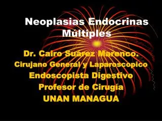 Neoplasias Endocrinas Múltiples