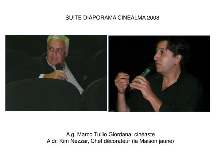 suite diaporama cinealma 2008