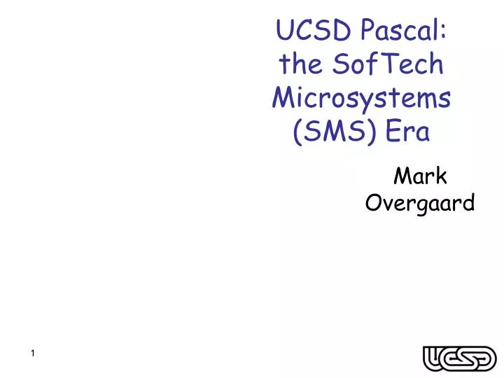 ucsd pascal the softech microsystems sms era