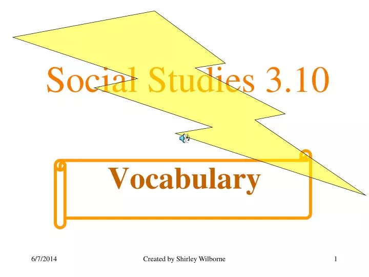 social studies 3 10