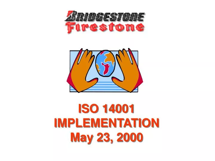 iso 14001 implementation may 23 2000
