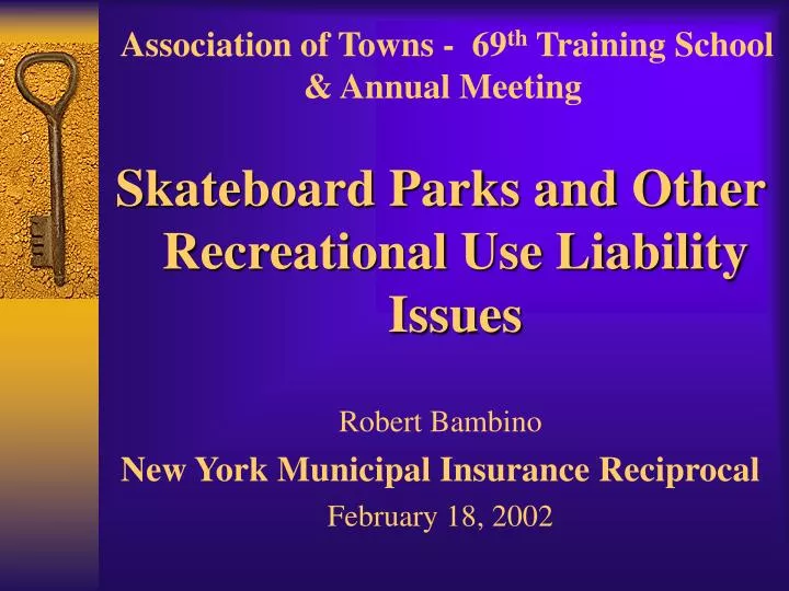 association of towns 69 th training school annual meeting