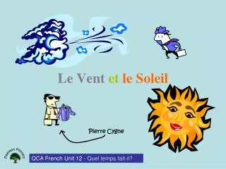 le vent et le soleil