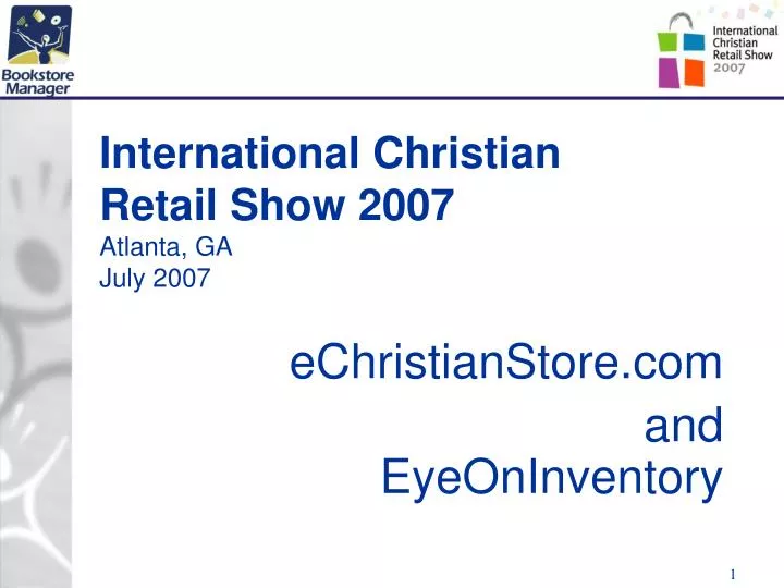 international christian retail show 2007 atlanta ga july 2007