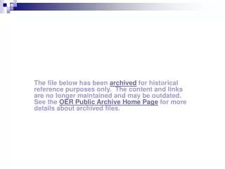 archived file