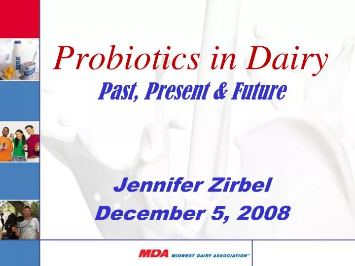 probiotics in dairy past present future