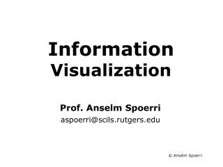 Information Visualization Course