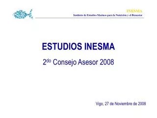 estudios inesma 2 do consejo asesor 2008