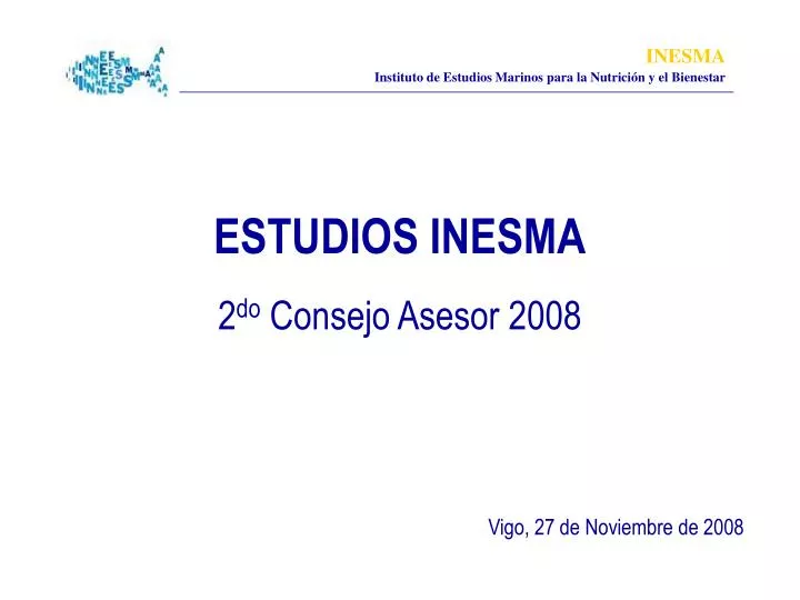 estudios inesma 2 do consejo asesor 2008