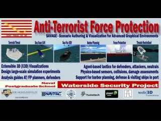 Anti-Terrorist Force Protection: Harbor Tactical 3D Simulations for Risk, Consequence Assessment