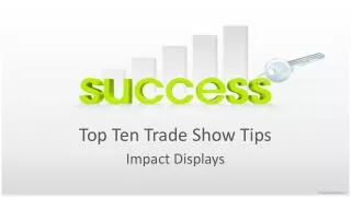 top ten trade show tips