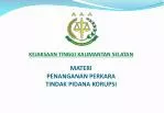 PPT - PEMBERANTASAN TINDAK PIDANA KORUPSI PowerPoint Presentation, Free ...