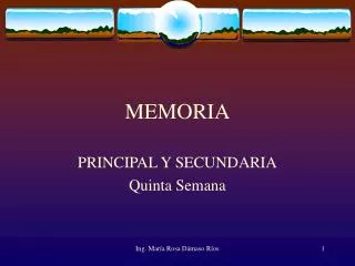 memoria