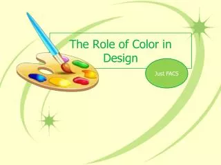 The Role of Color in Design