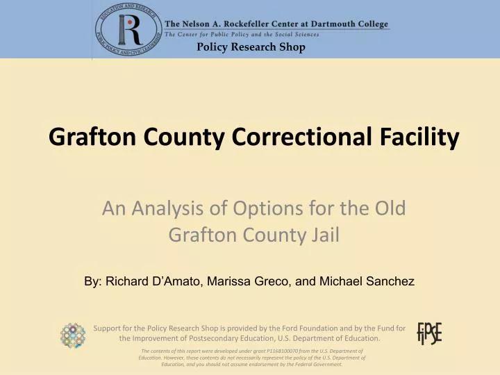 grafton county correctional facility