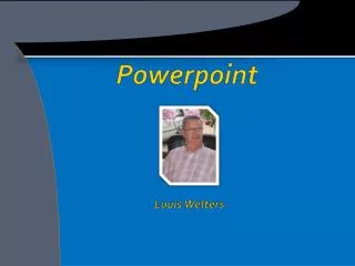Powerpoint Louis Welters