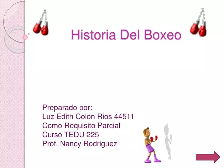 historia del boxeo
