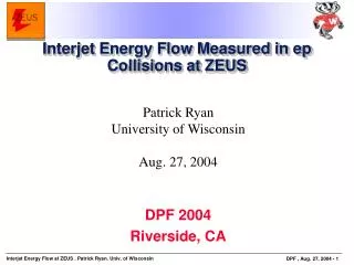 Interjet Energy Flow Measured in ep Collisions at ZEUS