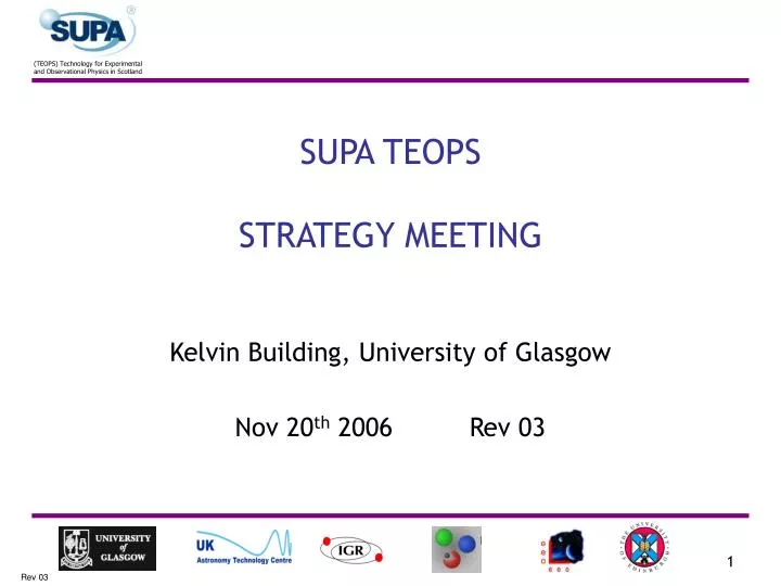 supa teops strategy meeting