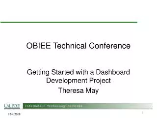 obiee technical conference
