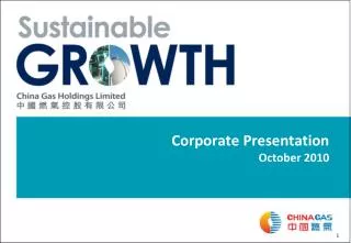 Corporate Presentation October 2010