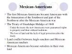 Mexican-Americans - slide 1